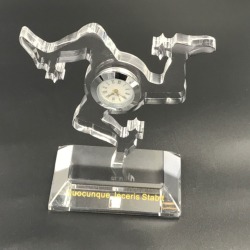 CRYSTAL - Manx 3 Legs Clock MG 308