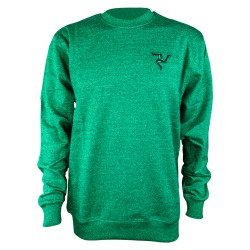 KELLY GREEN/BLACK SWEATSHIRT MES 1505