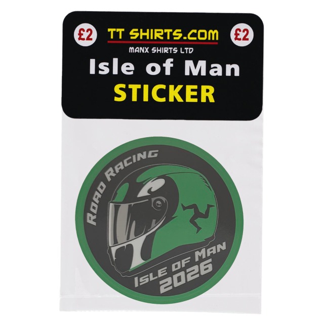 2026 - GREEN HELMET - STICKER MG 398