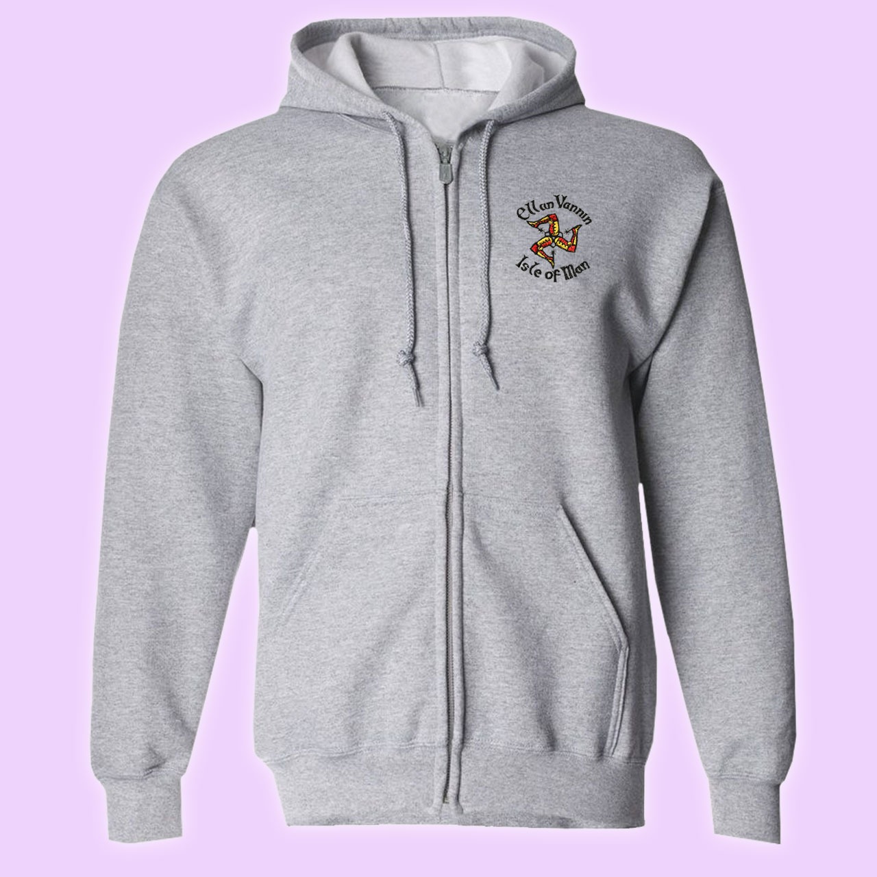 oxford hoodie grey