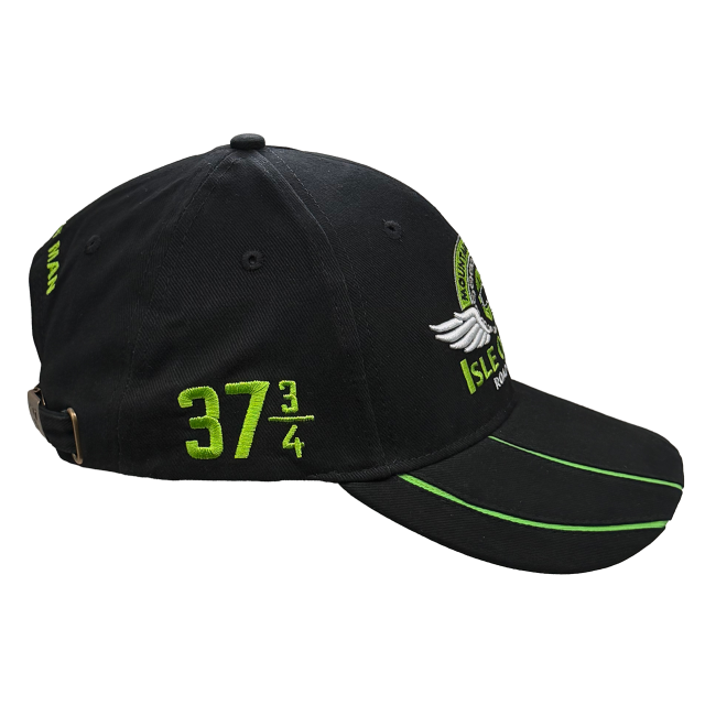 BLACK/GREEN WINGS CAP HBB 24