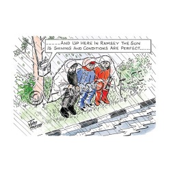 SUNNY DAY IN RAMSEY GREETINGS CARD HC 004