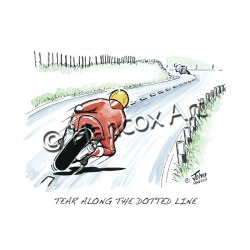 ALONG THE DOTTED LINE GREETING CARD HC 005