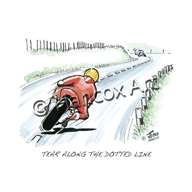 ALONG THE DOTTED LINE GREETING CARD HC 005