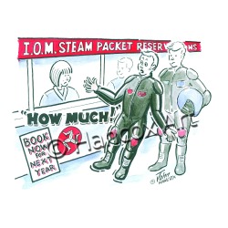 STEAM PACKET GREETINGS CARD HC 008