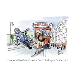  HORSEPOWER GREETINGS CARD HC 010