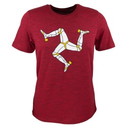 WHITE 3 LEGS -COSMIC RED T-SHIRT -  MPT 2212