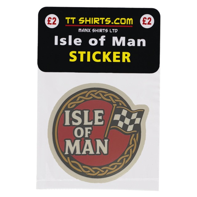 ISLE OF MAN - KNOT - STICKER MG 194