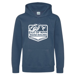 KIDS RACING -AIRFORCE BLUE -KIDS HOODIE MKH 2302