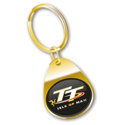 TT GOLD GILT KEYRING 19KR2