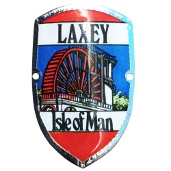 WALKING STICK BADGE - LAXEY WHEEL  MG 424