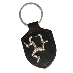 LEATHER KEYRING MG 079