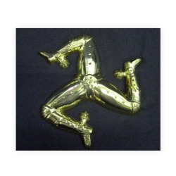 BRASS - 3 LEGS - LARGE (wall hanging) MG 237