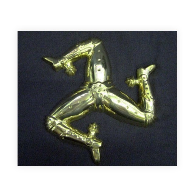 BRASS - 3 LEGS - LARGE (wall hanging) MG 237