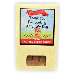 LOOKING AFTER MY DOG- CLOTTED CREAM FUDGE MG 376