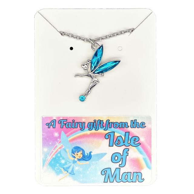 PENDANT - BLUE MANX FAIRY- MG 200