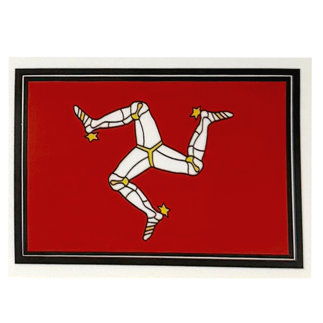 3 LEGS FLAG - STICKER MG 270