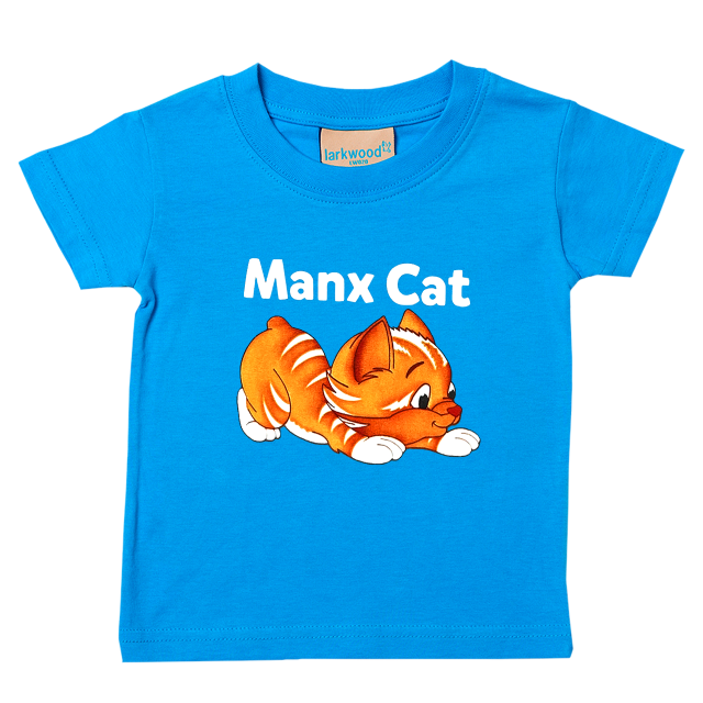 MANX CAT - BABY T-SHIRT MBT 2355