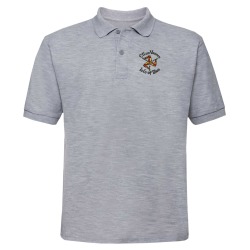 Light grey Polo-shirt - 3 legs logo  MEP 220