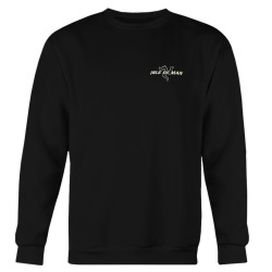 Black Crew-neck Manx Sweatshirt MES 425