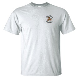 Grey Crew-neck 3 legs Manx T-Shirt  MET 145