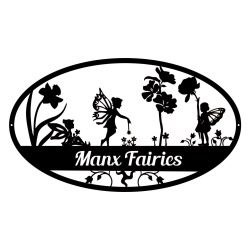 MANX FAIRY METAL WALL ART MG 963