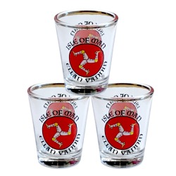 MANX SHOT GLASS MG 048