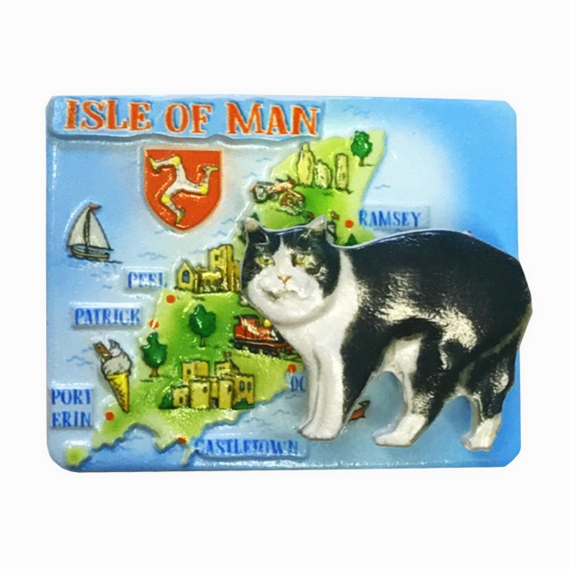 WOBBLE MANX CAT MAGNET MG 066