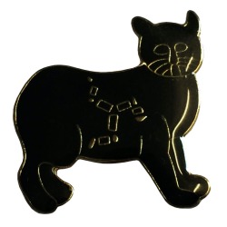 PIN BADGE - MANX CAT MG 101