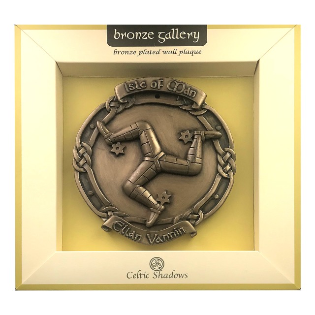 Bronze plated 3 legs Plaque MG 142