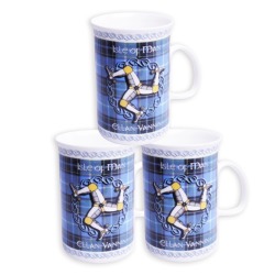 BONE CHINA MANX TARTAN MUG - MG 180