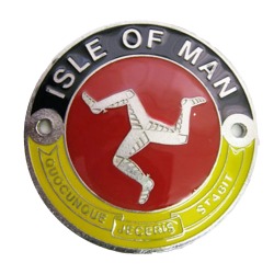 MANX 3 LEGS - CAR BADGE MG 261