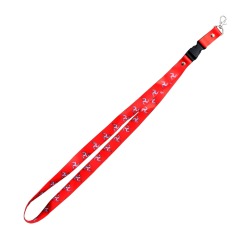 RED 3LEGS  LANYARD MG 036