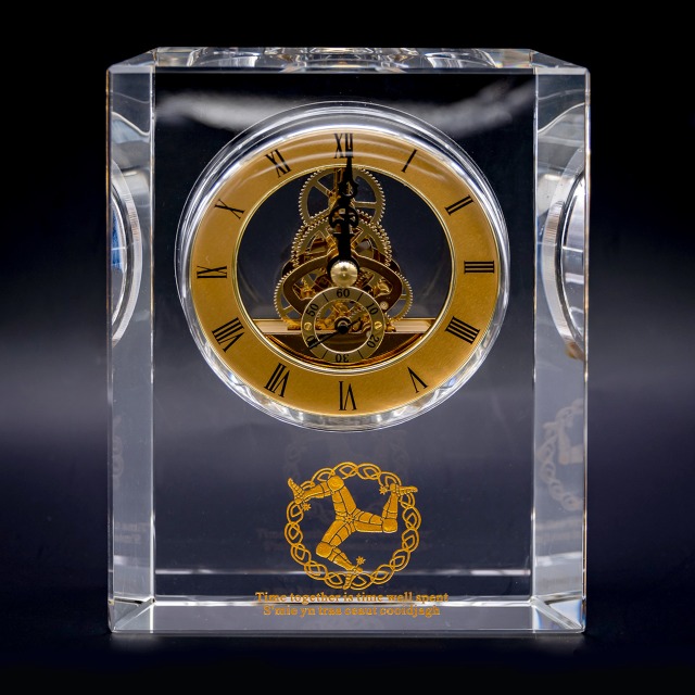 LARGE - CRYSTAL CLOCK  MG 313