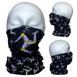 BLACK 3 LEGS NECKTUBE/MASK MG 653