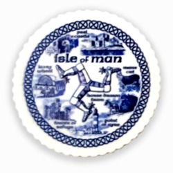 Isle of Man - Blue Scenes Magnet MG 662
