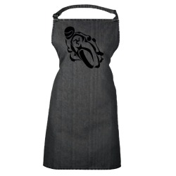 BLACK BIKE - GREY DENIM APRON MG 946