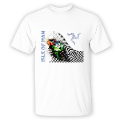 BIKE 87 - WHITE KIDS T-SHIRT MKT 1465