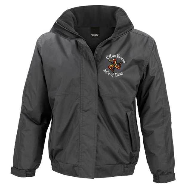 Black Manx Ladies EMB Jacket MLEJ 355