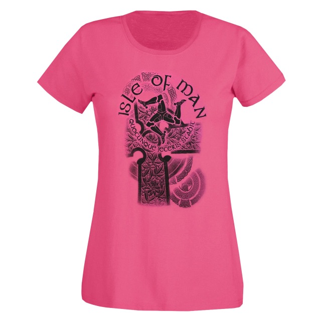 BRADDAN CROSS Ladies fitted t-shirt Azalea - MLPT 300