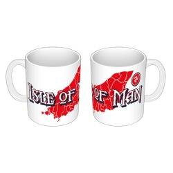 Isle of Man White Mug Mug IOM-MUG7