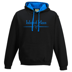 BLACK/SAPPHIRE - 3 LEGS  HOODIE  MPH 1440