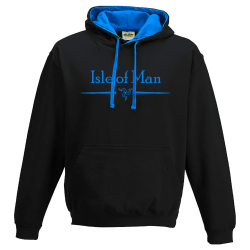 BLACK/SAPPHIRE - 3 LEGS  HOODIE  MPH 1440