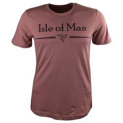 ISLE OF MAN-DUSTY PINK - DELUXE T-SHIRT MPT 1025