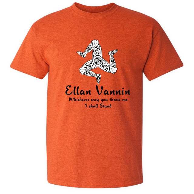 Celtic 3 legs Antique Orange T-shirt - MPT 105