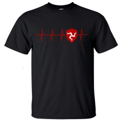 MANX HEARTBEAT T-SHIRT MPT 488