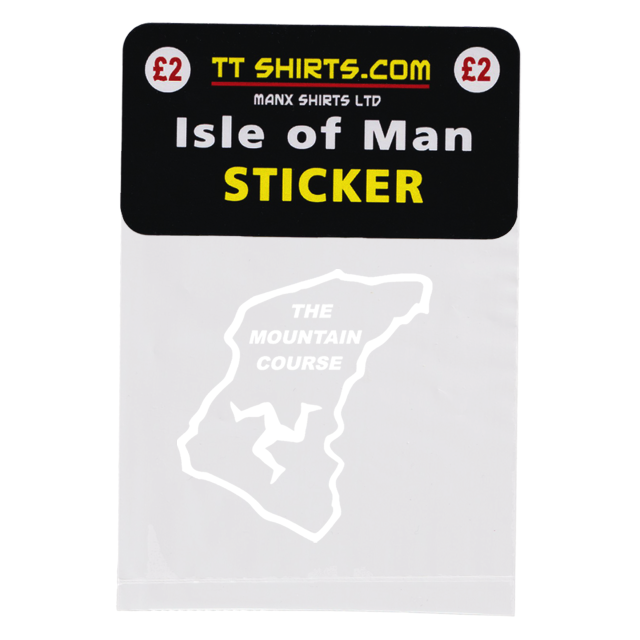 WHITE- MOUNTAIN COURSE STICKER MG 427