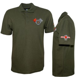 KHAKI RACING  POLO 23CKH