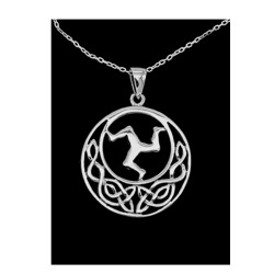 OFFSET CELTIC/3LEGS PENDANT / CHAIN JSS 2