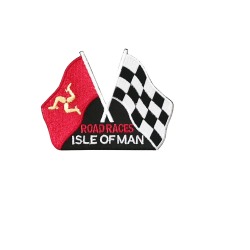 PATCH - ISLE OF MAN X- FLAGS MG 472
